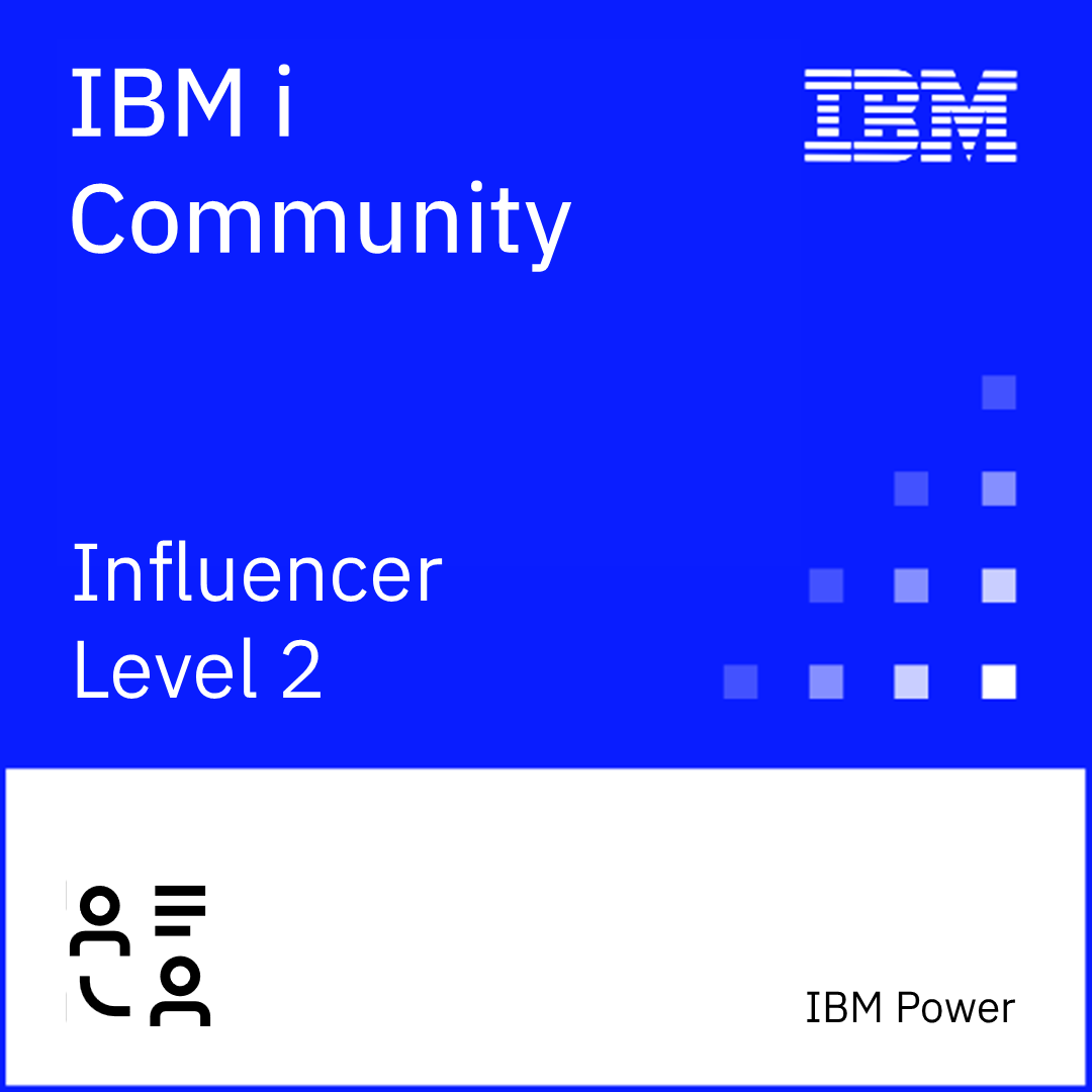 IBM i Community Influencer