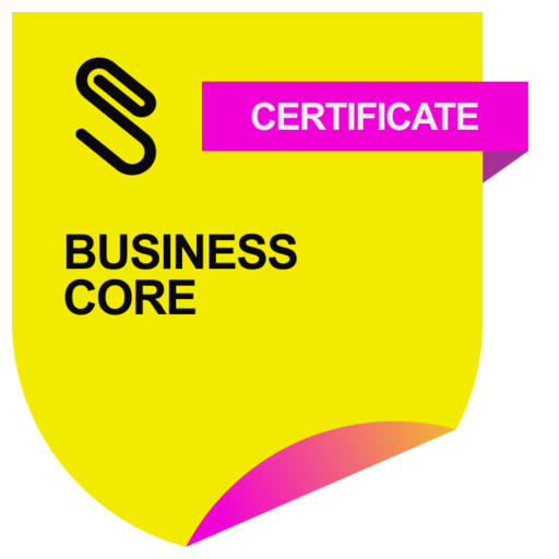 Business Core Certificate Credly