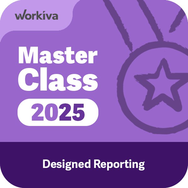 Masterclass Award in Designed Reporting 2025