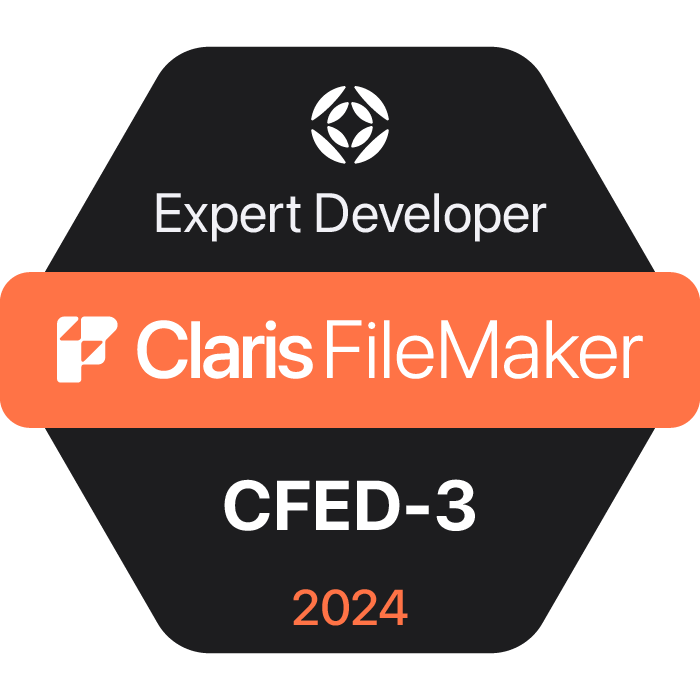 Claris FileMaker Expert Developer