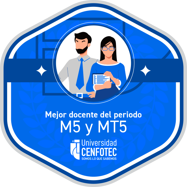 Profesor destacado microciclo MT5 y M5