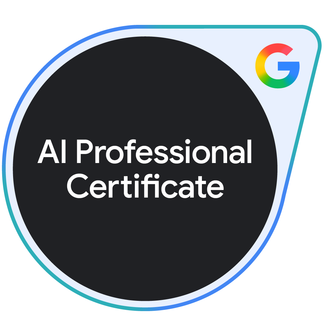 Google AI Professional Certificate