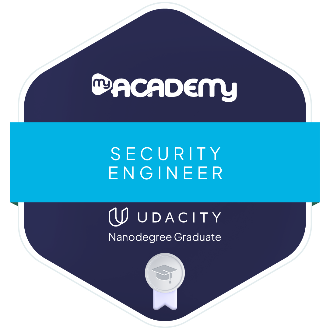 Security Engineer Udacity Nanodegree Badge Credly
