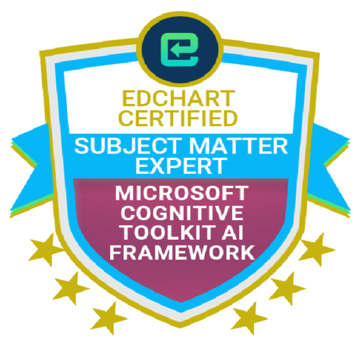 Edchart Certified Microsoft Cognitive Toolkit AI Framework Subject ...