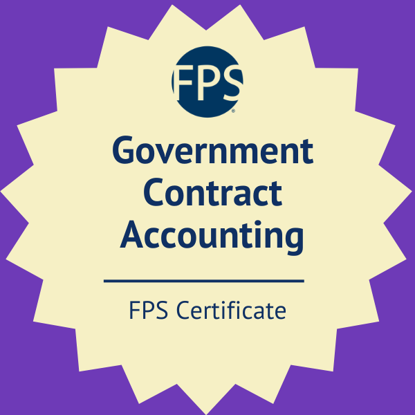 FPS Government Contract Accounting Certificate