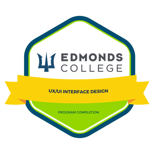 Ux Ui Interface Design Edmonds Credly