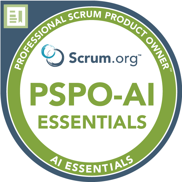 Professional Scrum Product Owner - AI Essentials (PSPO-AIE) - Credly