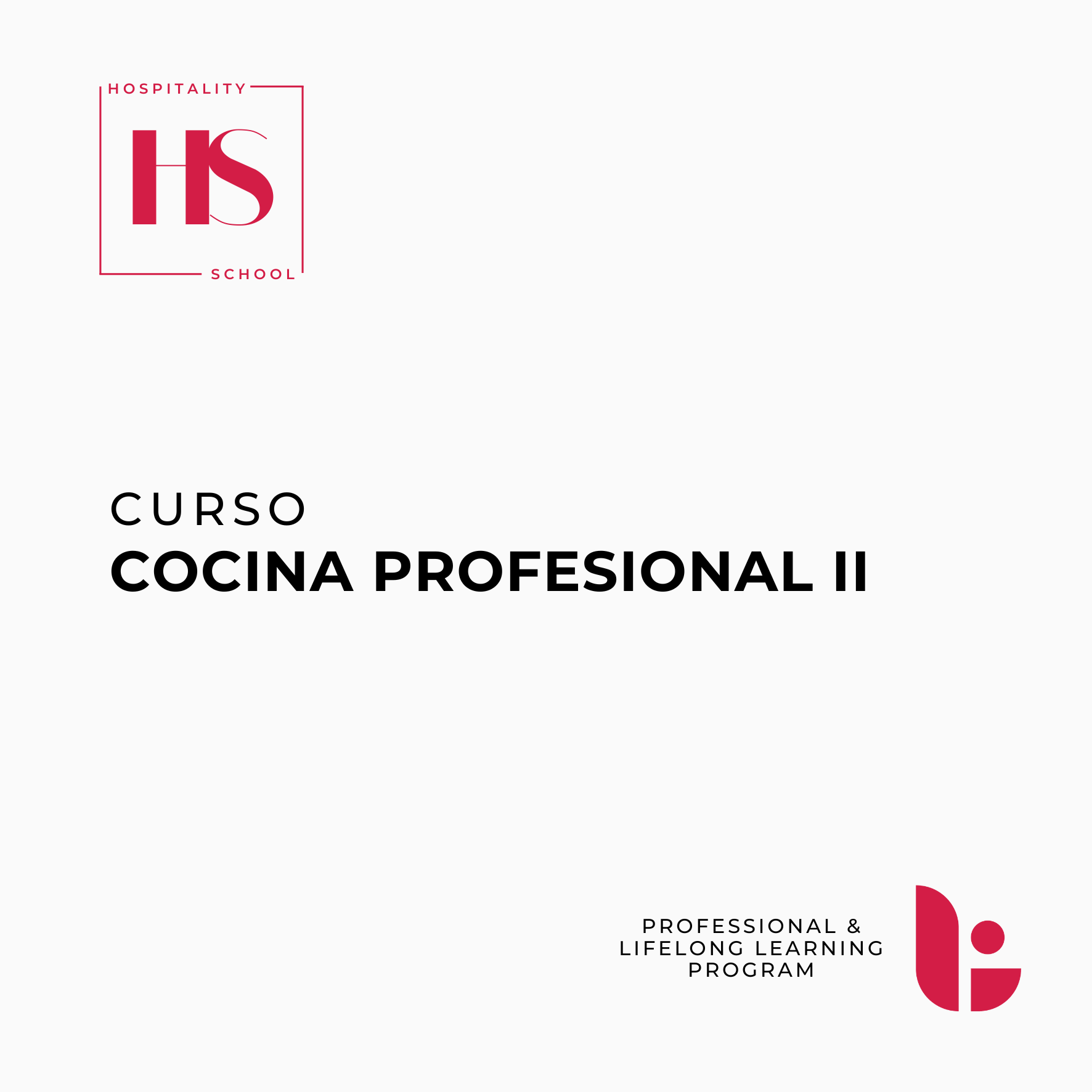 Curso Cocina Profesional II