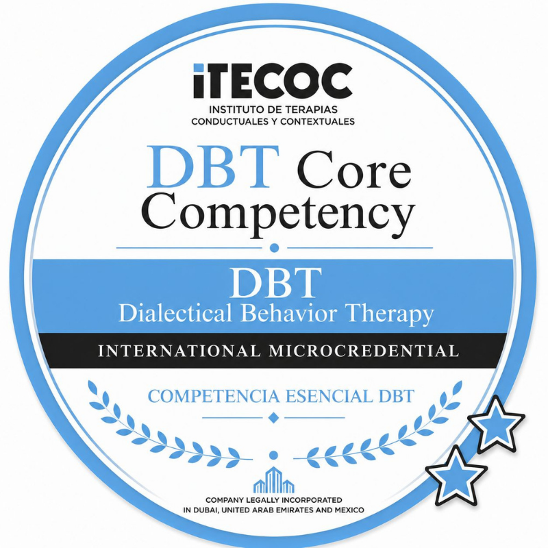 Aplicación Especializada Básica en Terapia Dialéctica Conductual (DBT)