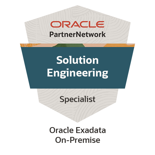 Oracle Exadata On-Premise Solution Engineer Specialist