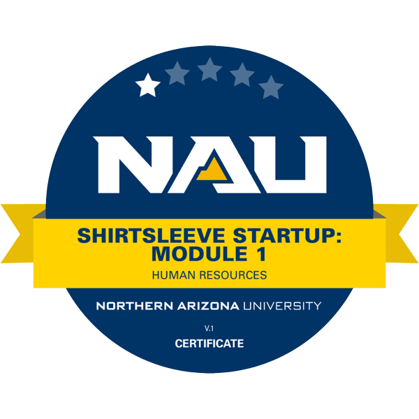 Shirtsleeve Startup: Module 1