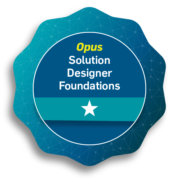Opus Solution Designer Foundations
