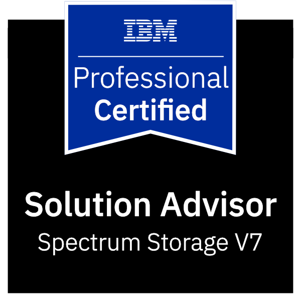 IBM Certified Solution Advisor - Spectrum Storage V7