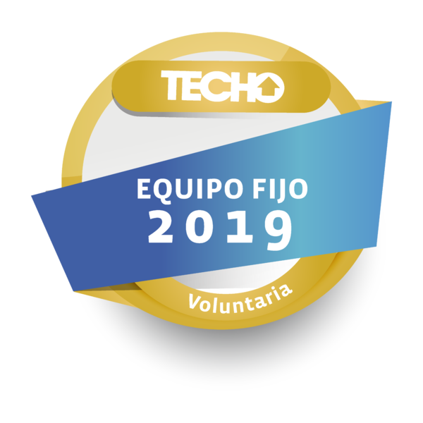 Voluntaria equipo fijo