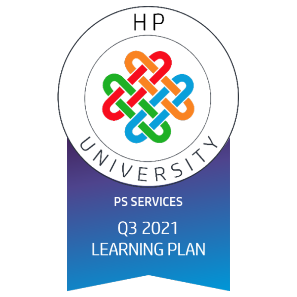 HP Personal Systems Services: Q3 2021 Learning Plan