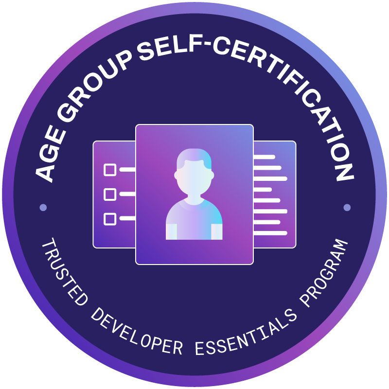 Completing Age Group Self-Certification