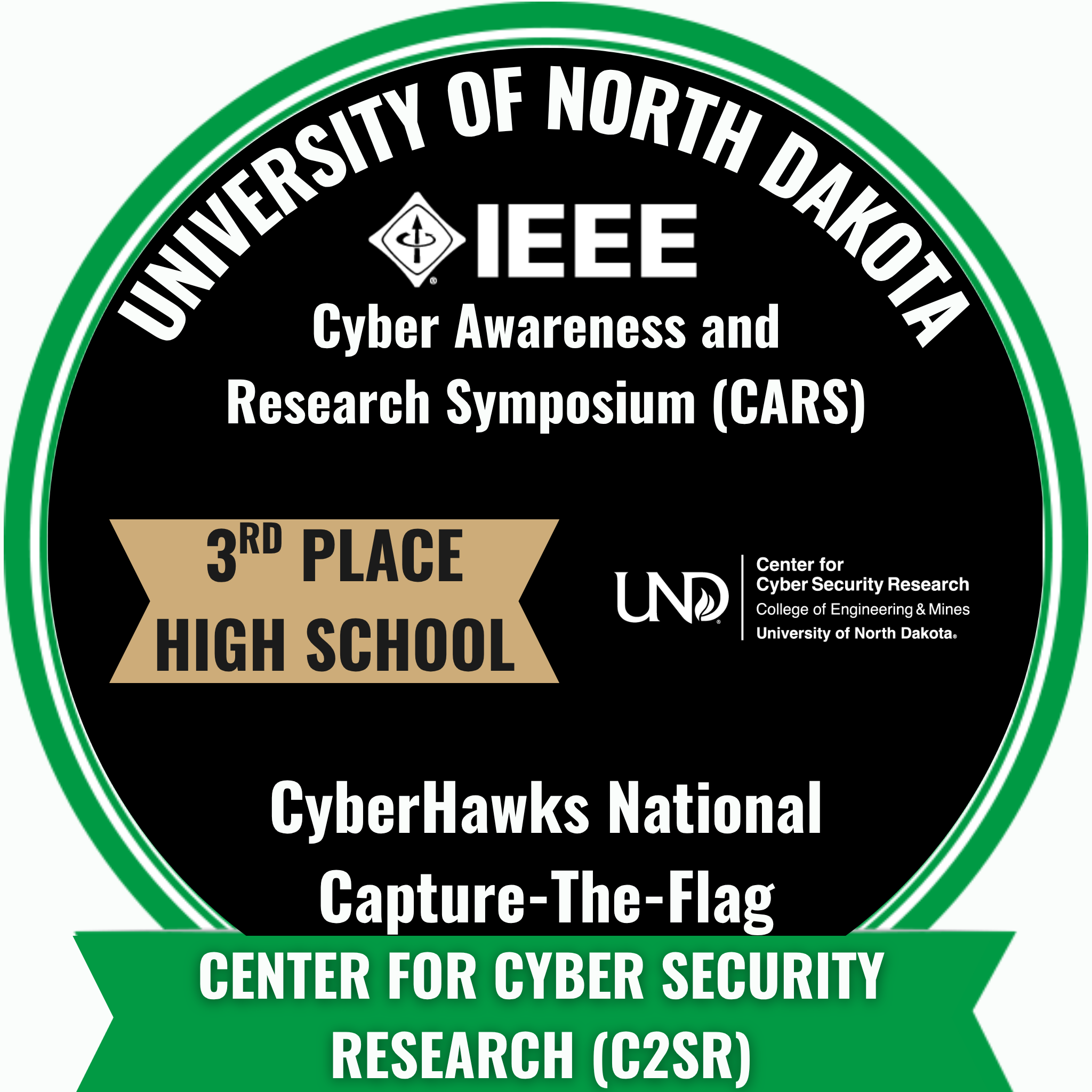 UND CyberHawks National CTF Final - 3rd Place High School