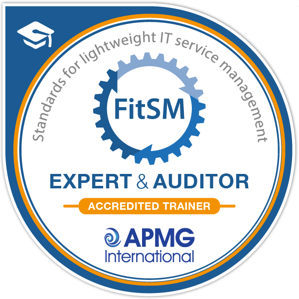 APMG Accredited Trainer FitSM® Expert and Auditor