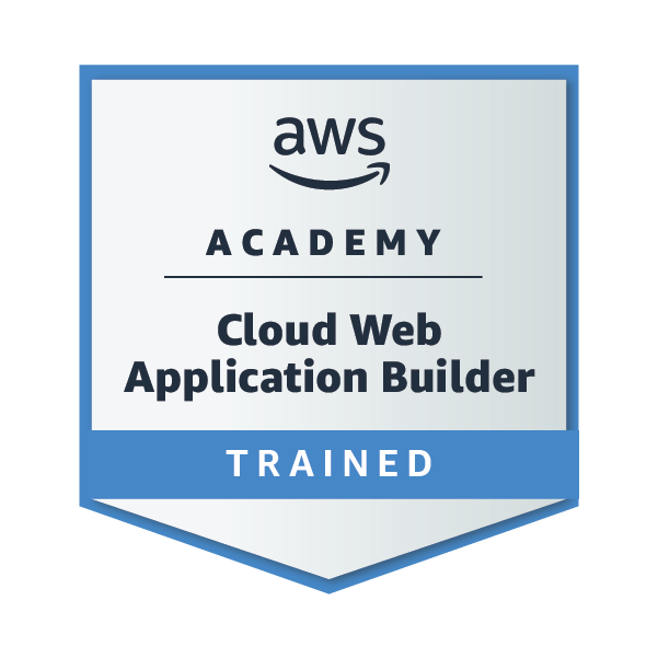 AWS Academy Graduate - Cloud Web Application Builder - Training Badge