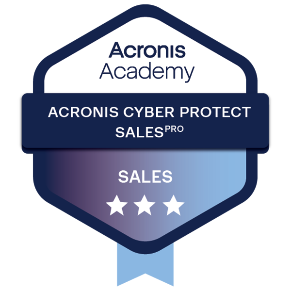 Acronis Cyber Protect – Sales Pro