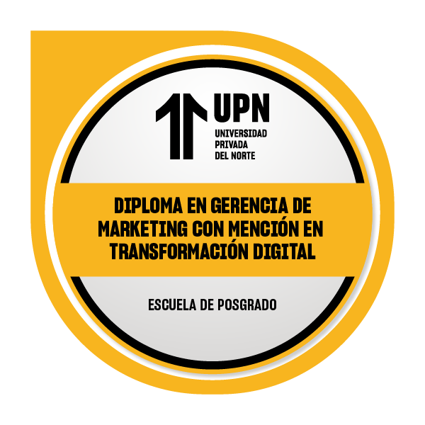 Diploma en Gerencia de Marketing con Mención en Transformación Digital