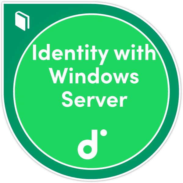 Participation in the cours: Identity with Windows Server