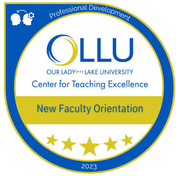 OLLU New Faculty Orientation 2023