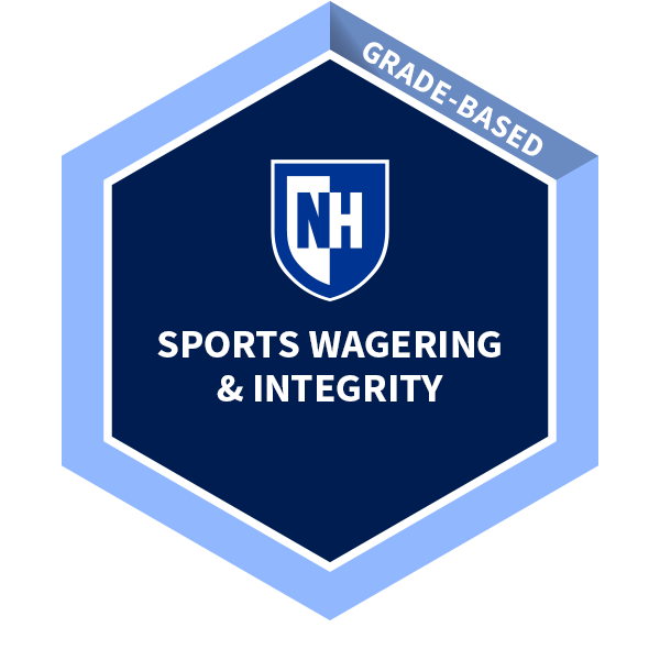 University of New Hampshire Franklin Pierce School of Law Sports Wagering & Integrity Certificate