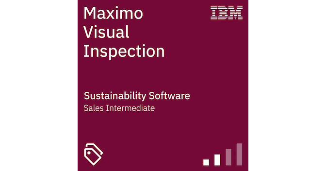 Maximo Visual Inspection Sales Intermediate - Credly