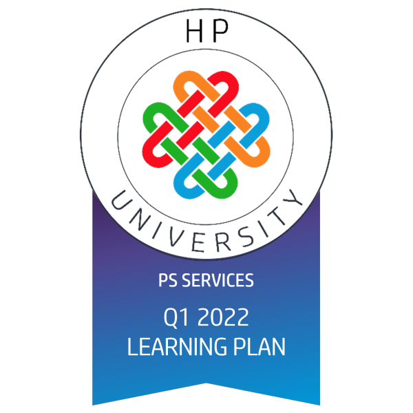 HP Personal Systems Services: Q1 2022 Learning Plan