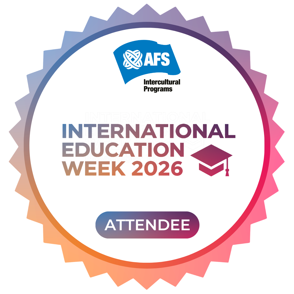 AFS International Education Week 2026 | Attendee