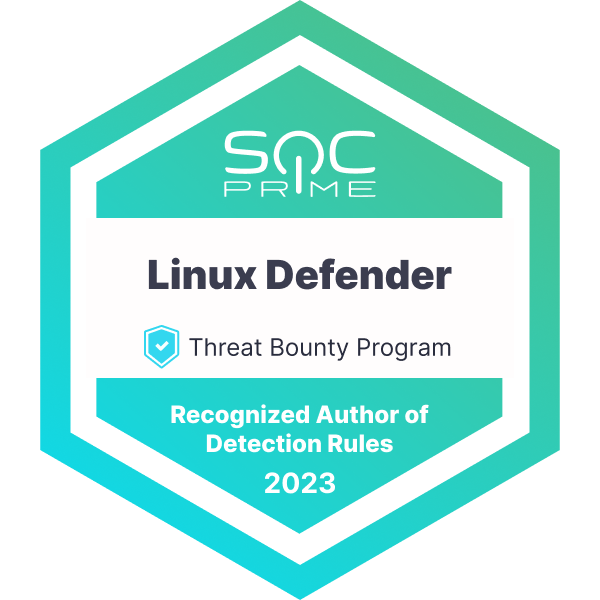 SOC Prime Threat Bounty Program - Linux Defender