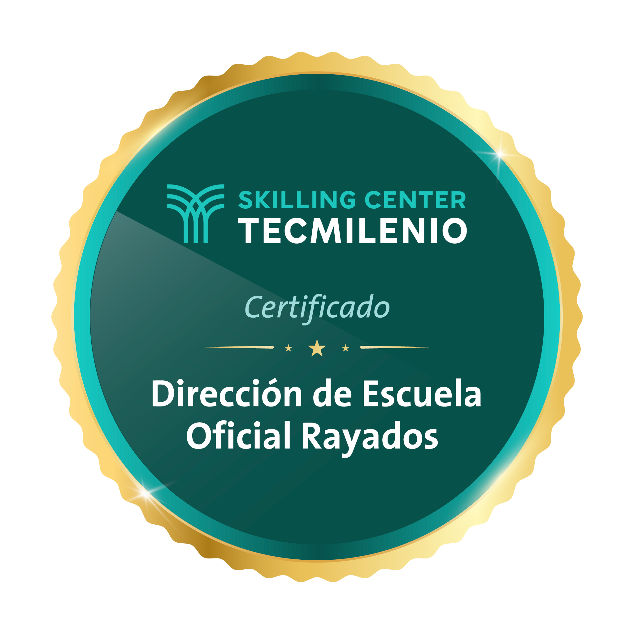 Certificado Dirección de Escuela Oficial Rayados