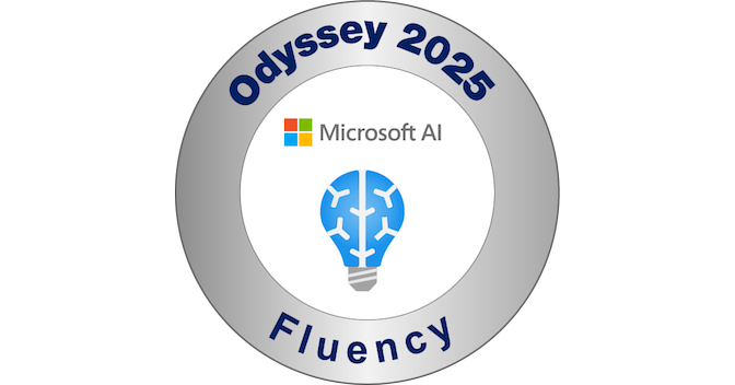 Odyssey 2025 : Microsoft AI Fluency Badges - Credly