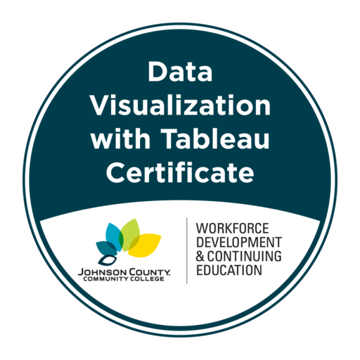 Data Visualization with Tableau Certificate - Credly