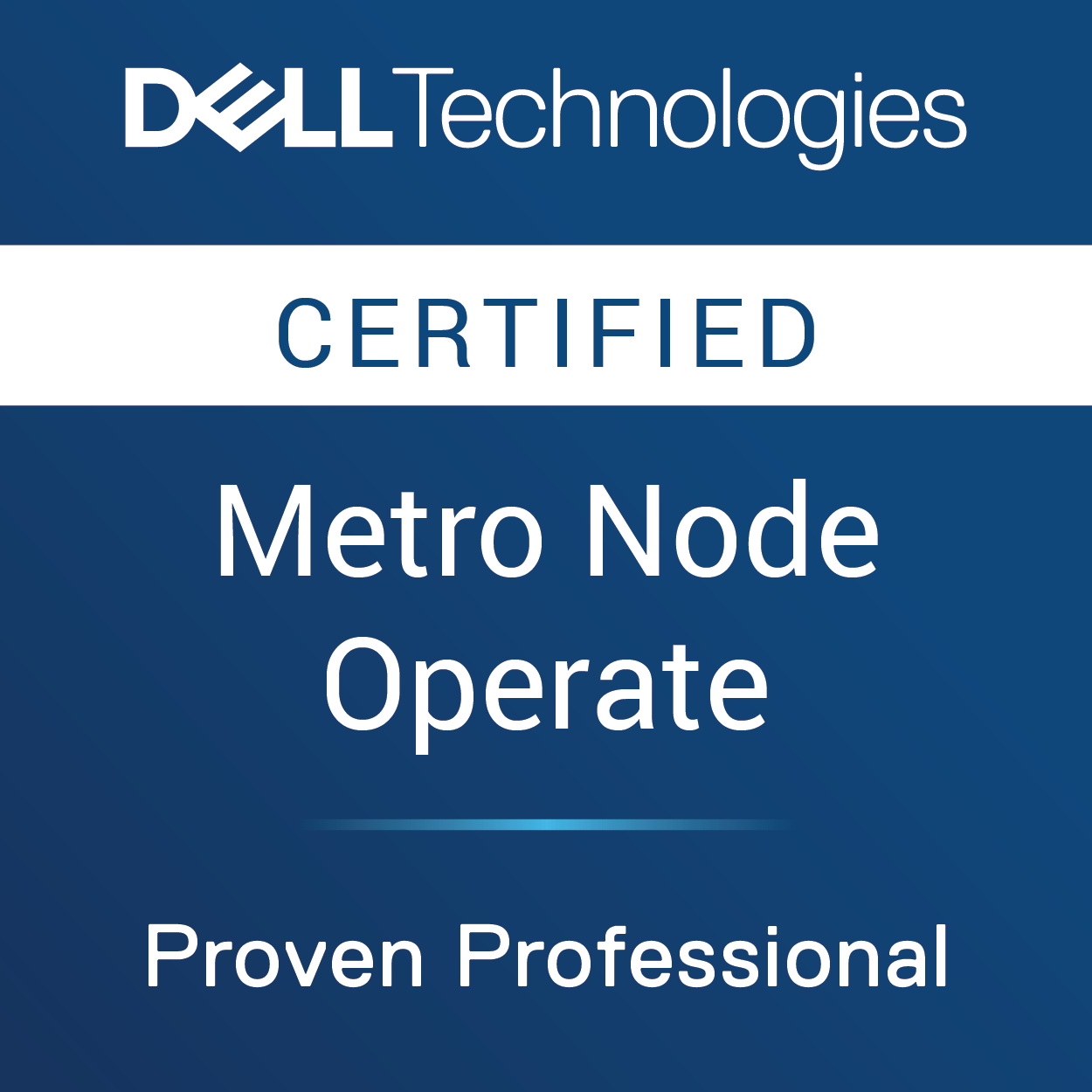 Dell Metro Node Operate Exam