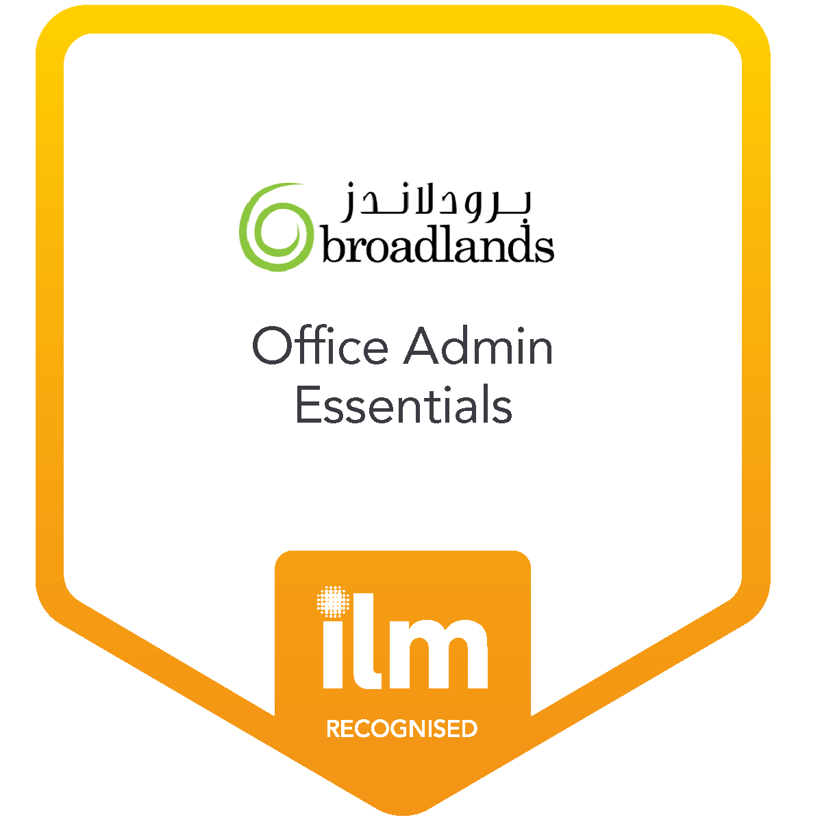 Office Admin Essentials Broadlands Credly