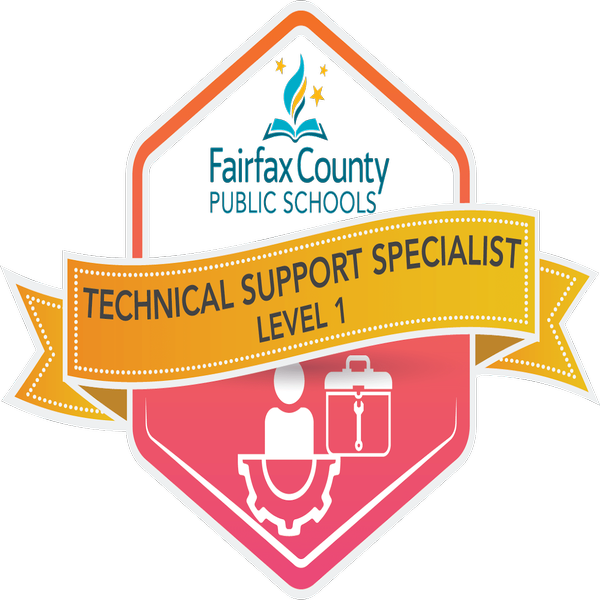 Technology Support Specialist Level 1 Credly