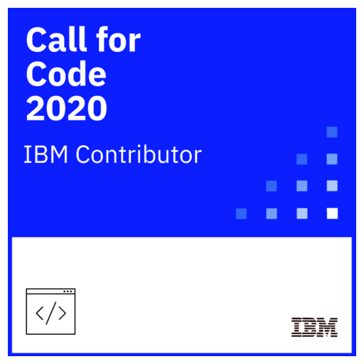 Call for Code 2020 - IBM Contributor - Credly
