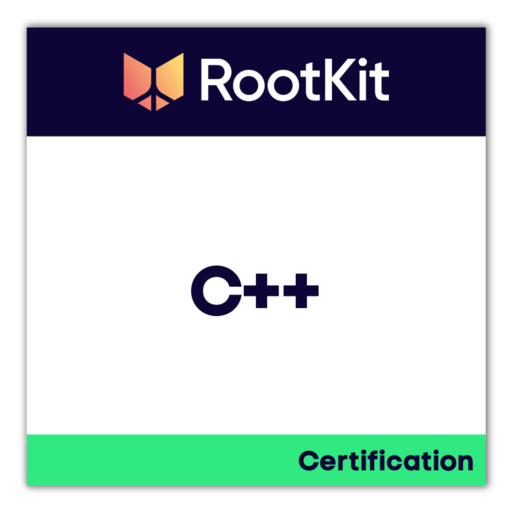 C++ Certificate - Credly