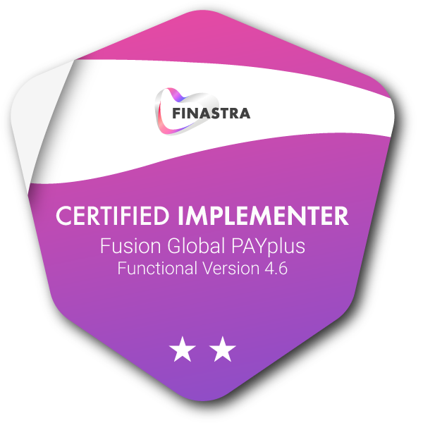 Finastra Certified Implementer- Fusion Global PAYplus Functional 4.6