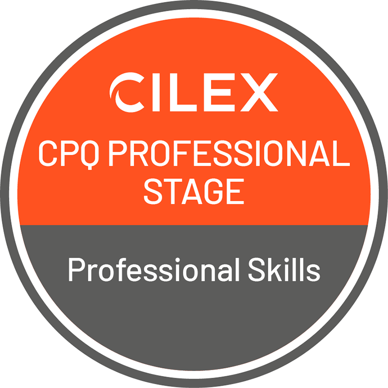CILEX CPQ Professional - Professional Skills