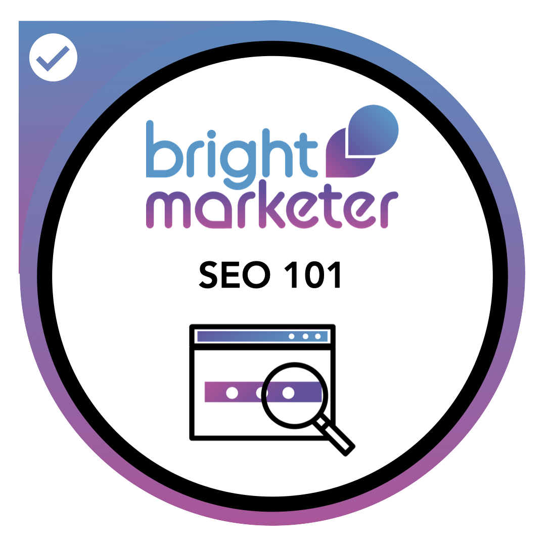 SEO LEVEL 1 CERTIFIED
