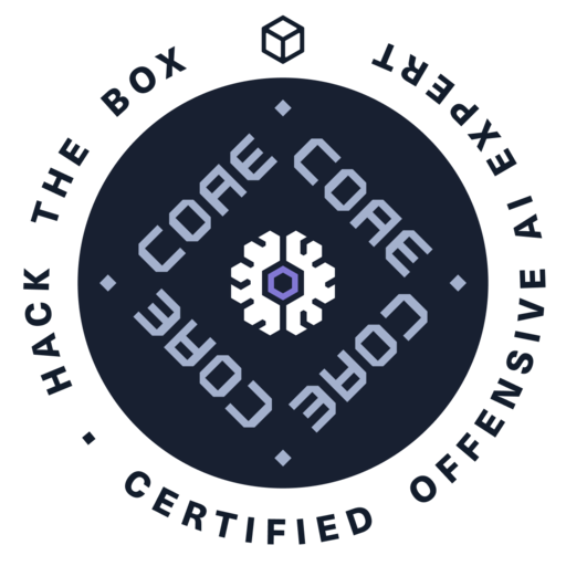 HTB Certified Offensive AI Expert (HTB COAE) - Credly