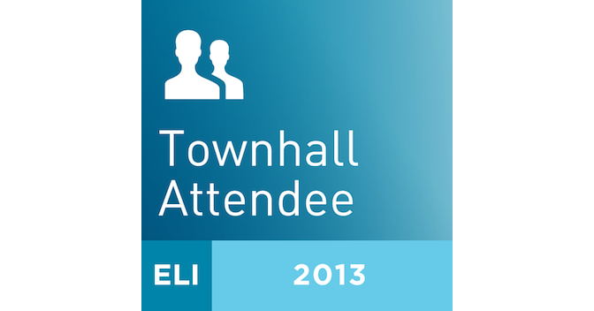 2013-eli-annual-meeting-townhall-attendee-credly