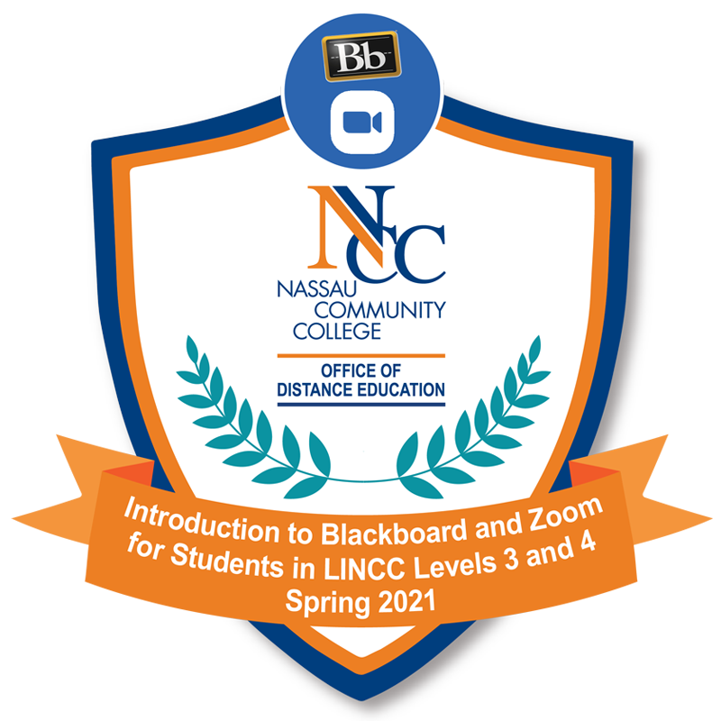 Introduction to Blackboard and Zoom for Students in LINCC Levels 3 and