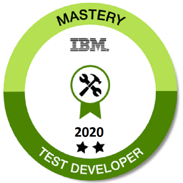 Mastery Test Developer 2020 - Level 2