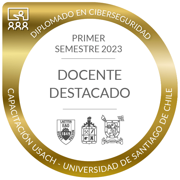 Docente Destacado Primer Semestre 2023 Credly