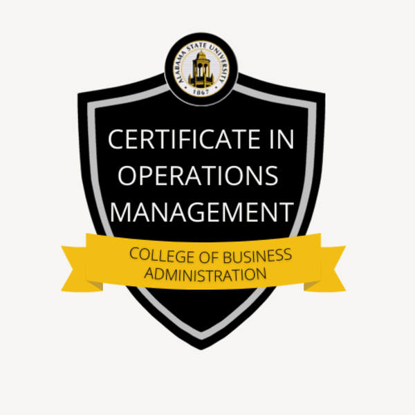 Opercom Certificate Certificate in Operations Management - Credly