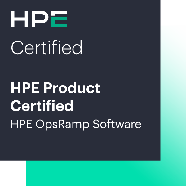 HPE Product Certified - HPE OpsRamp Software